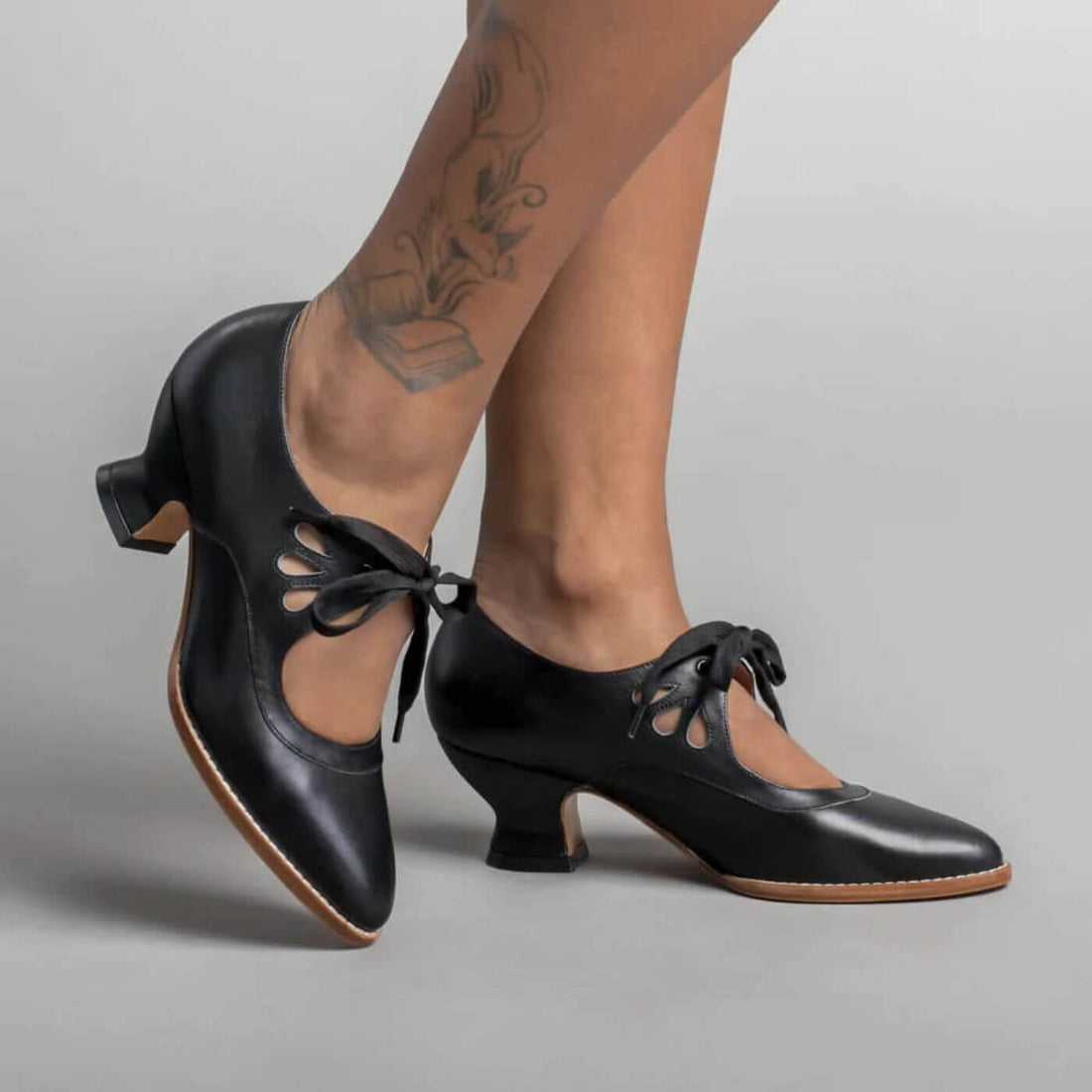 Scarpe Donna | Tacco Basso & Design Vintage Elegante