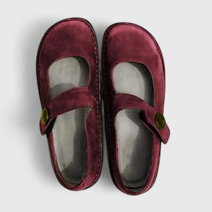 Scarpe ortopediche Mary Jane Donna | Cinturino Sicuro & Comfort Prolungato