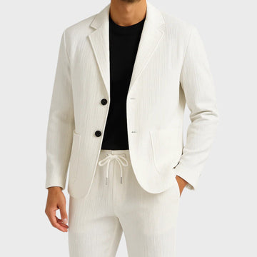 Set Blazer in Lino Uomo | Taglio sartoriale & Comfort smart