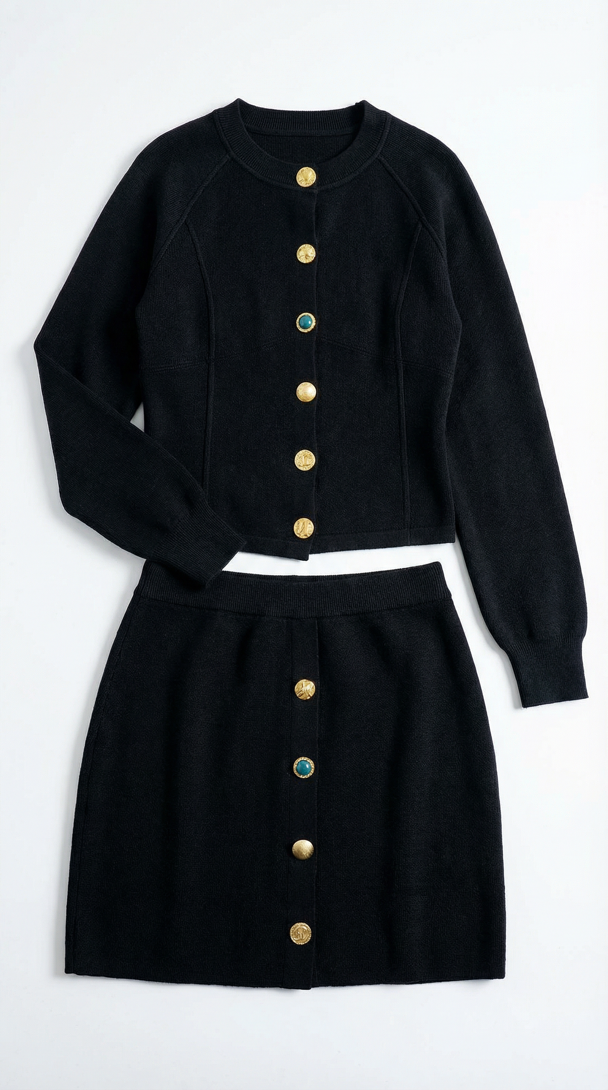 Set Cardigan Donna | Bottoni Gioiello & Look Coordinato