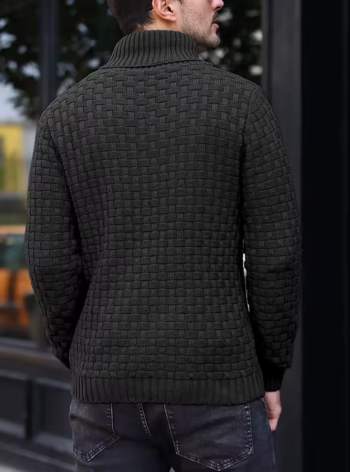 Maglione Uomo Collo Alto | Caldo e Avvolgente 3