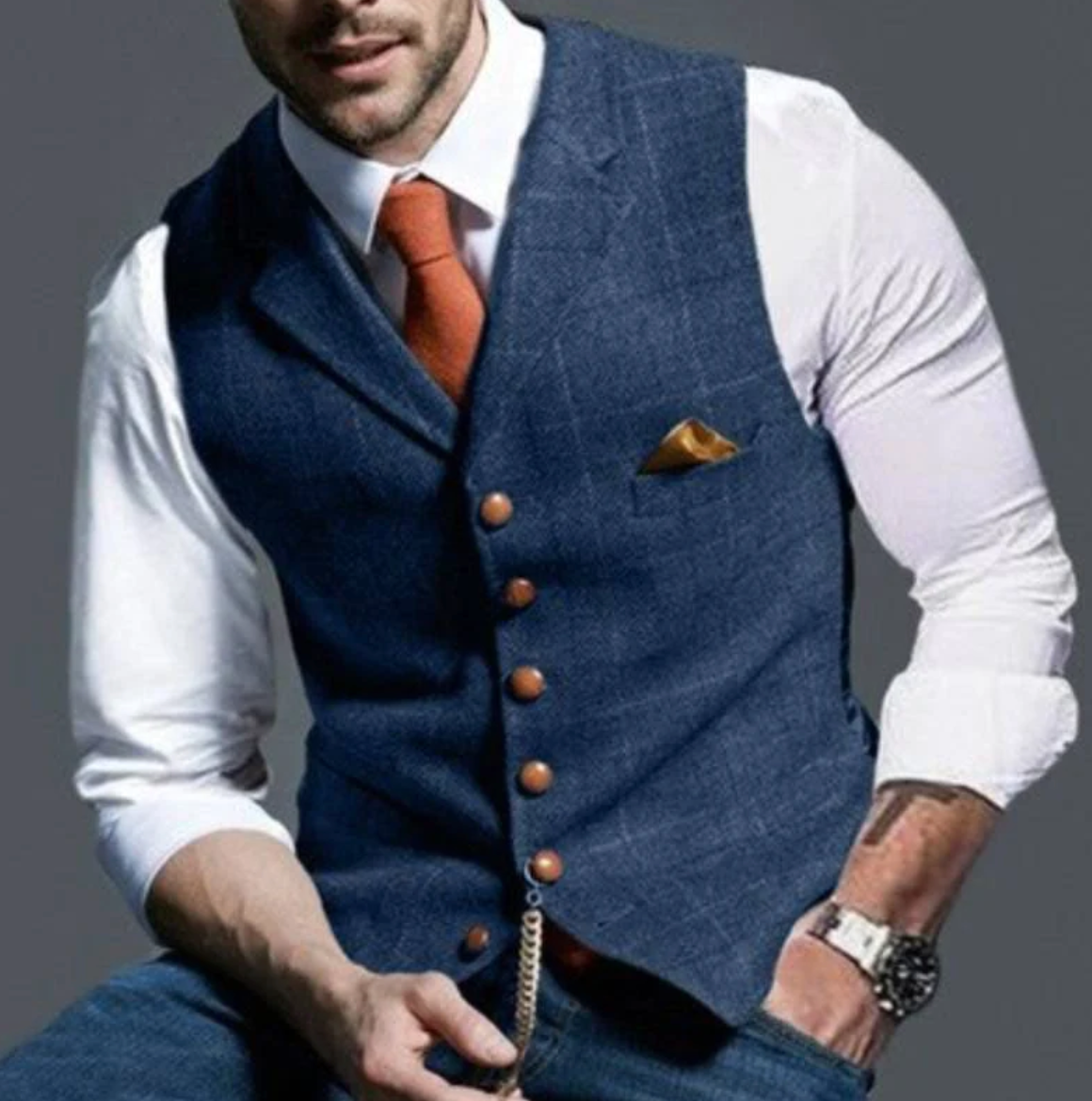Silvoro™ | Gilet Elegante da Uomo 0