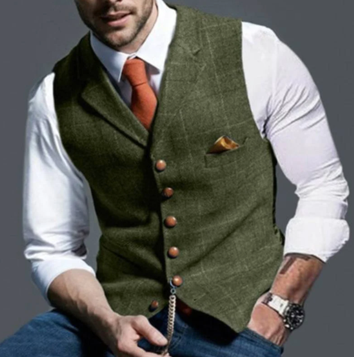 Silvoro™ | Gilet Elegante da Uomo 4