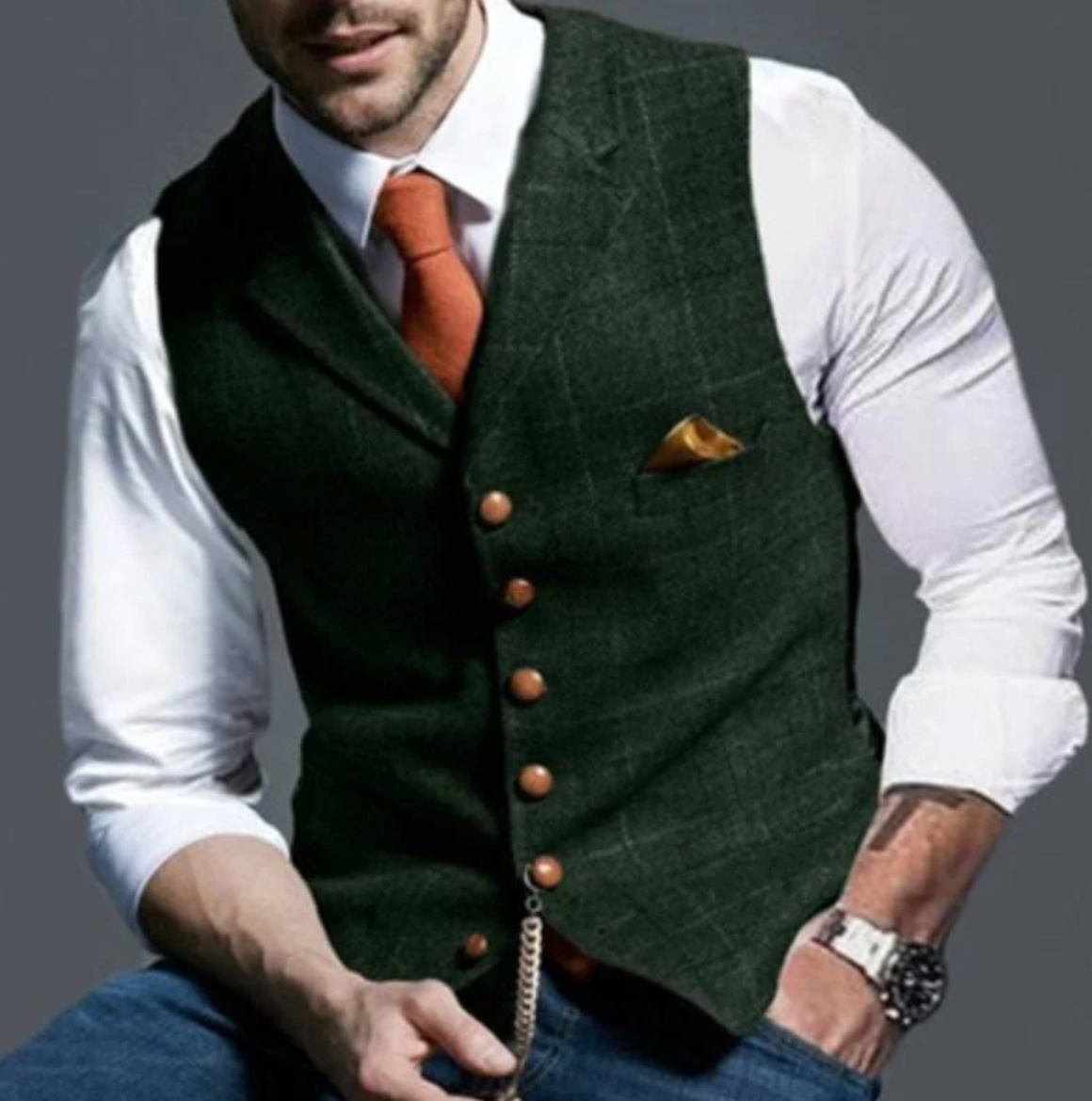 Silvoro™ | Gilet Elegante da Uomo 5