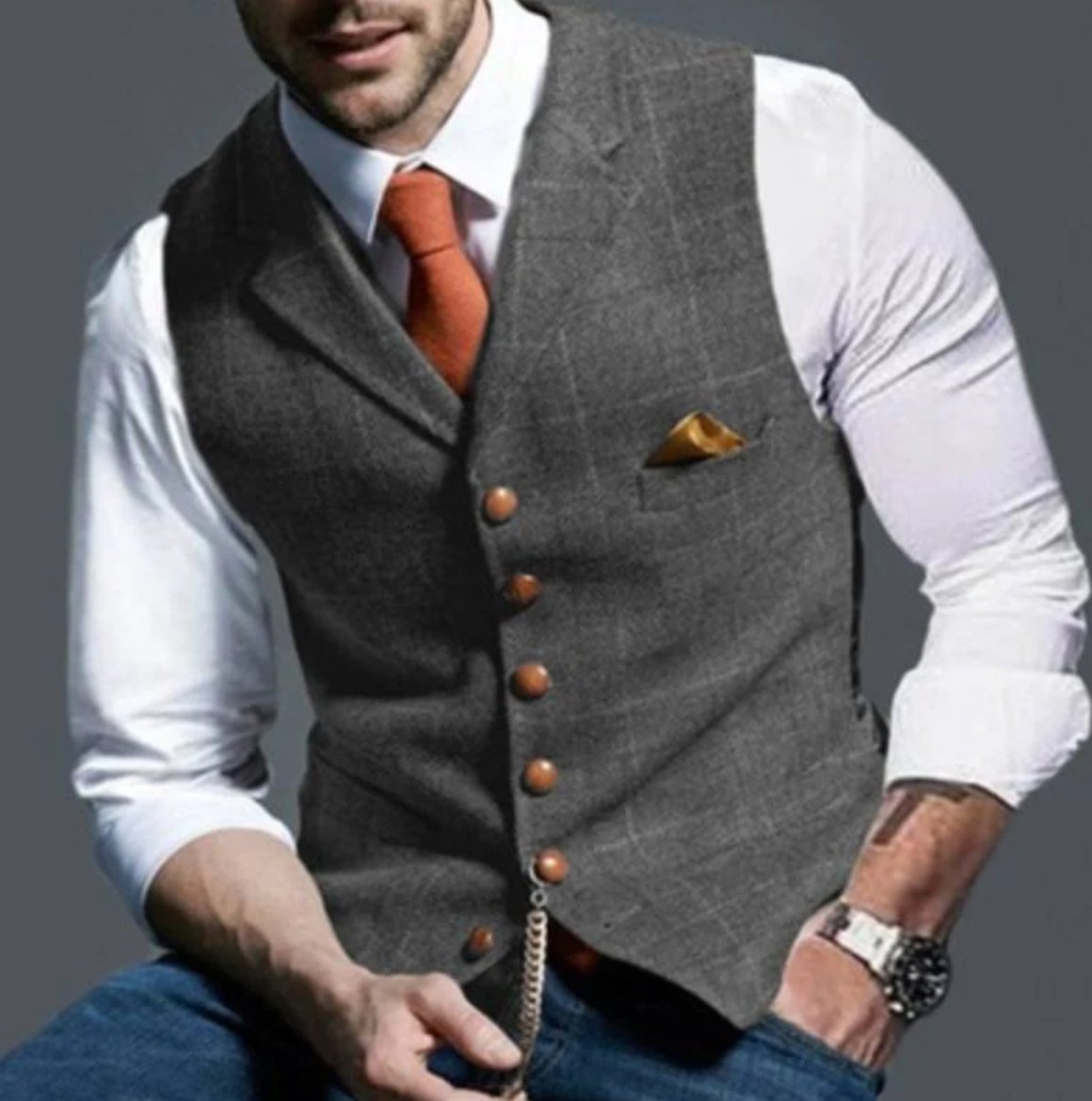 Silvoro™ | Gilet Elegante da Uomo 6