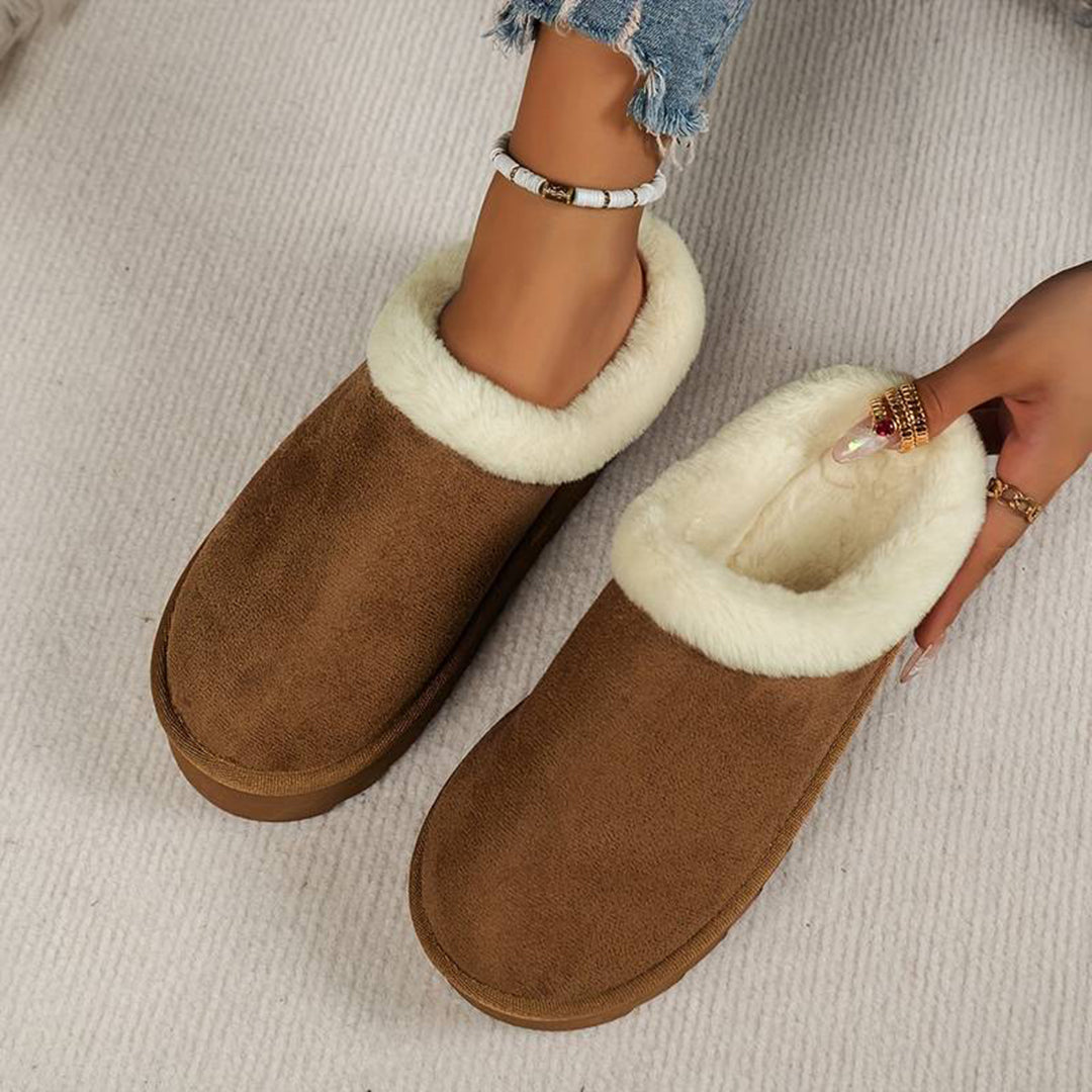 Slip-On Winter Boots for Women – Cozy &amp; Stylish Comfort