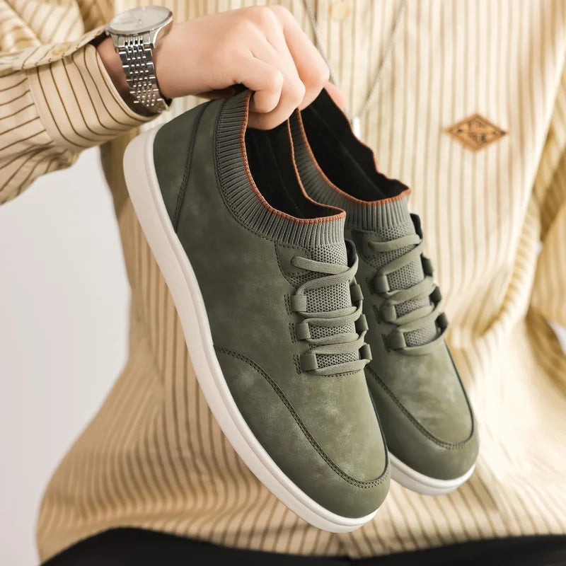 Sneaker Uomo | Colletto a Calza & Design Vintage Casual