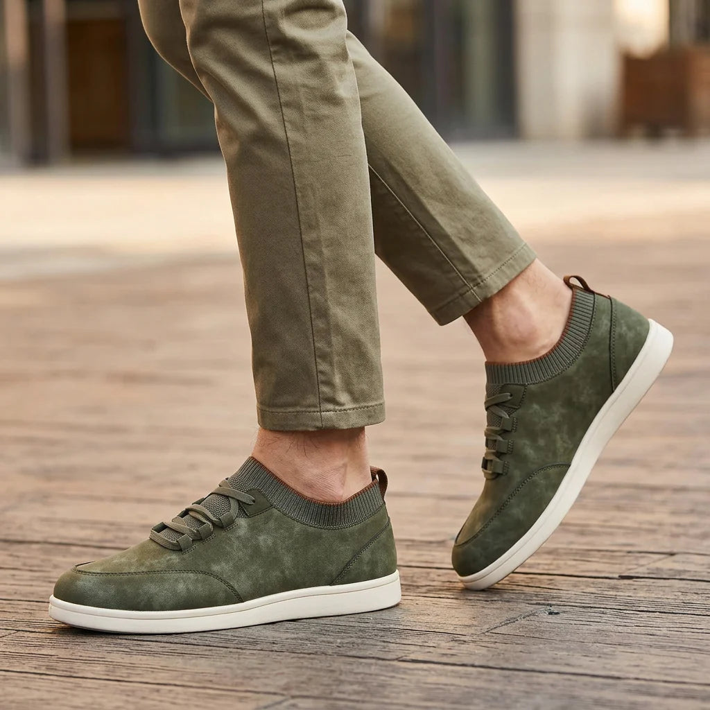 Sneaker Uomo | Colletto a Calza & Design Vintage Casual