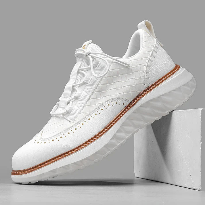 Sneaker Uomo | Oxford Intrecciato & Suola Scultorea