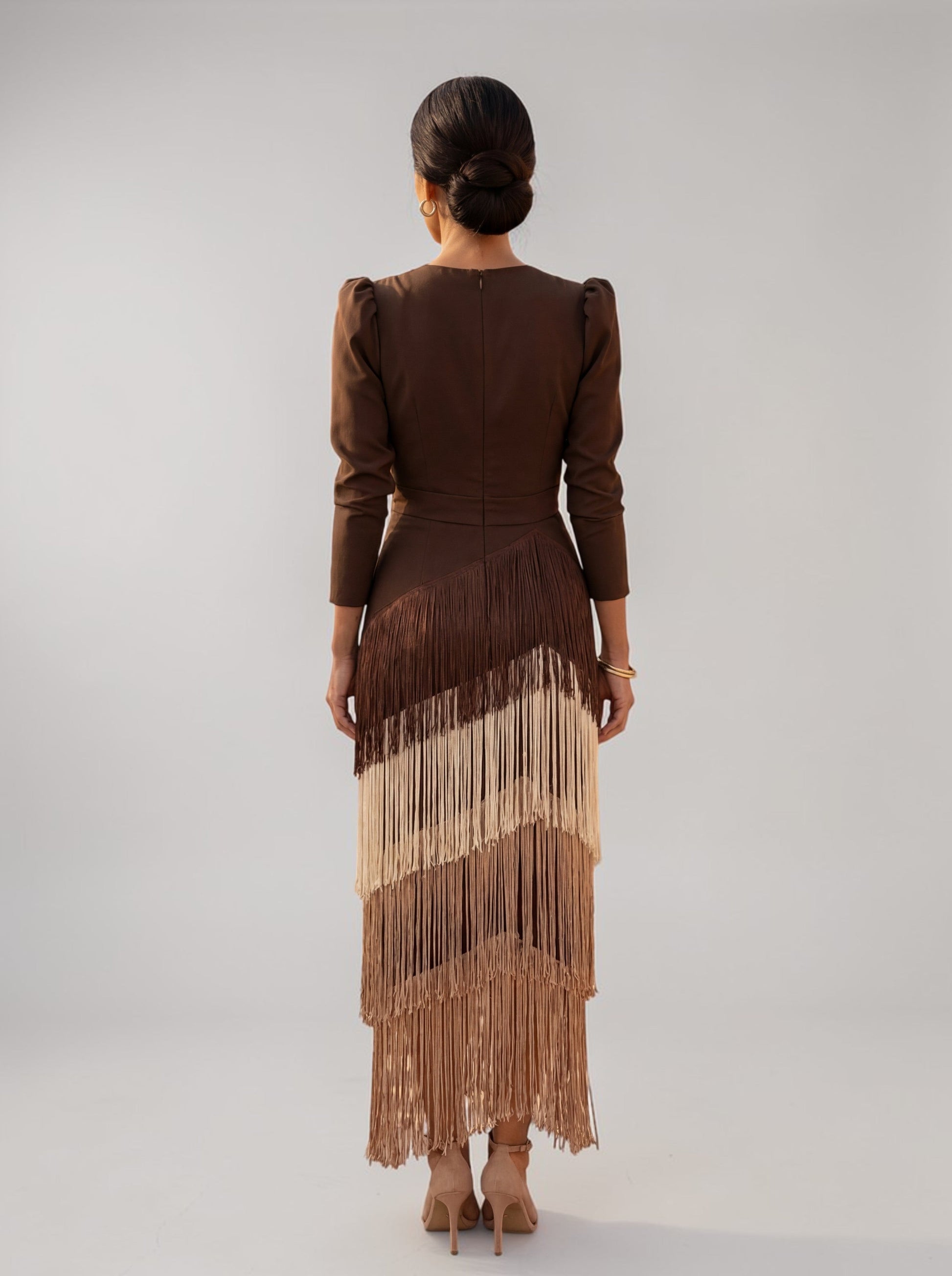 Sofia | Abito con Frange Elegante 1
