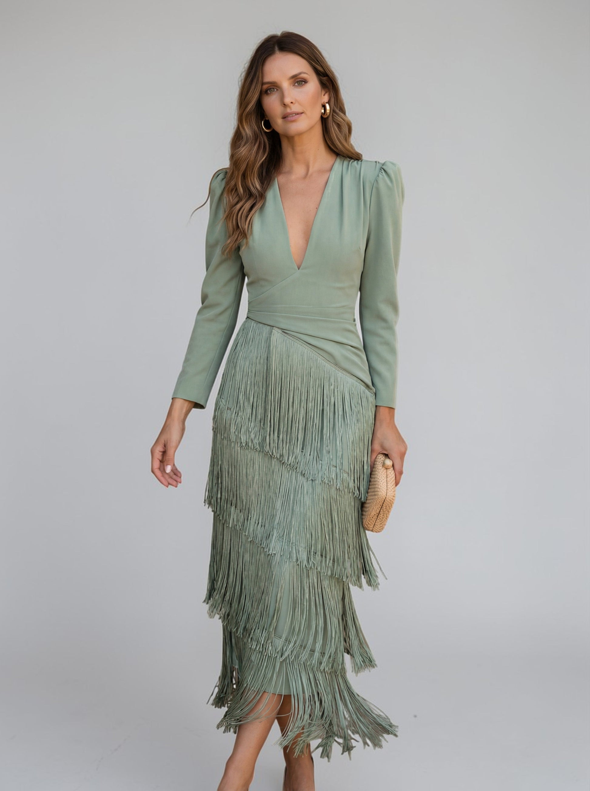Sofia | Abito con Frange Elegante 4
