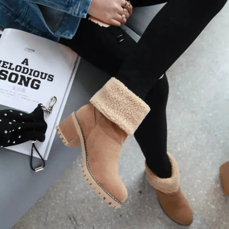 Suede Ankle Boots for Women – Elegant &amp; Comfortable Winter Style