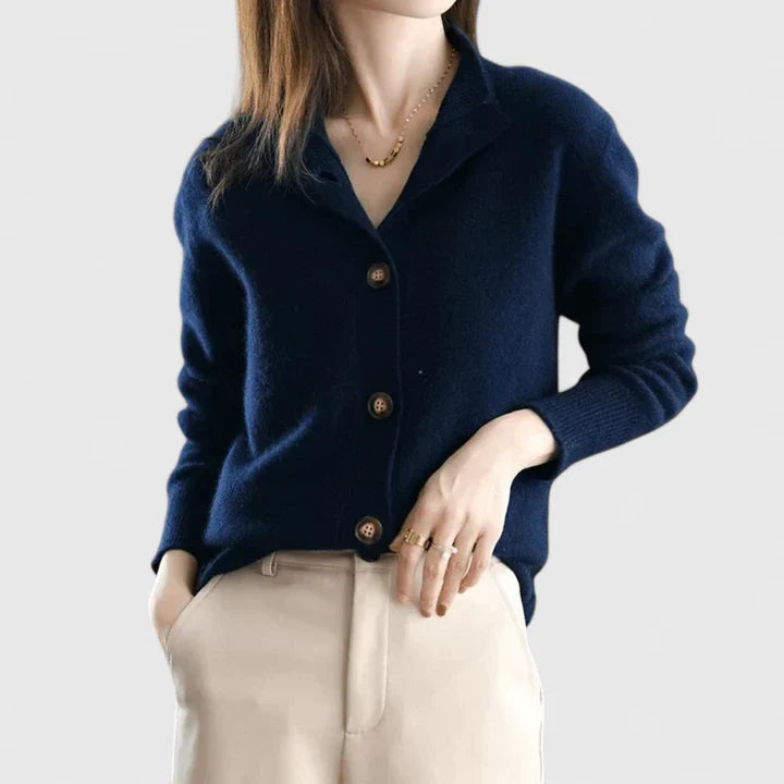 Sylvie | Cardigan Classico in Maglia 1