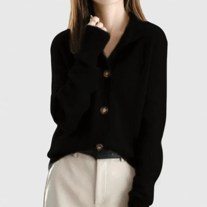 Sylvie | Cardigan Classico in Maglia 2