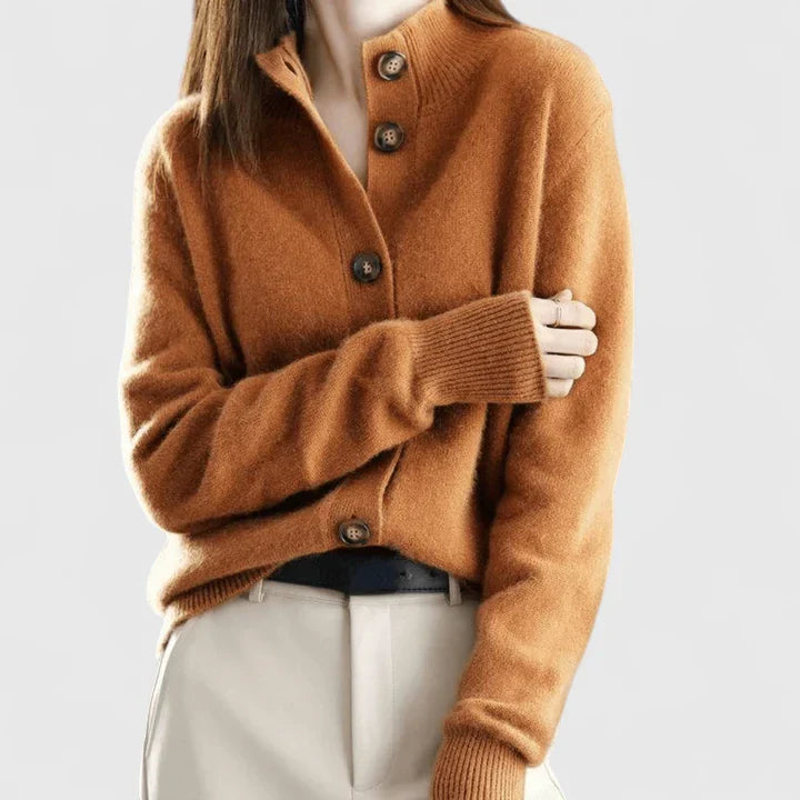 Sylvie | Cardigan Classico in Maglia 3