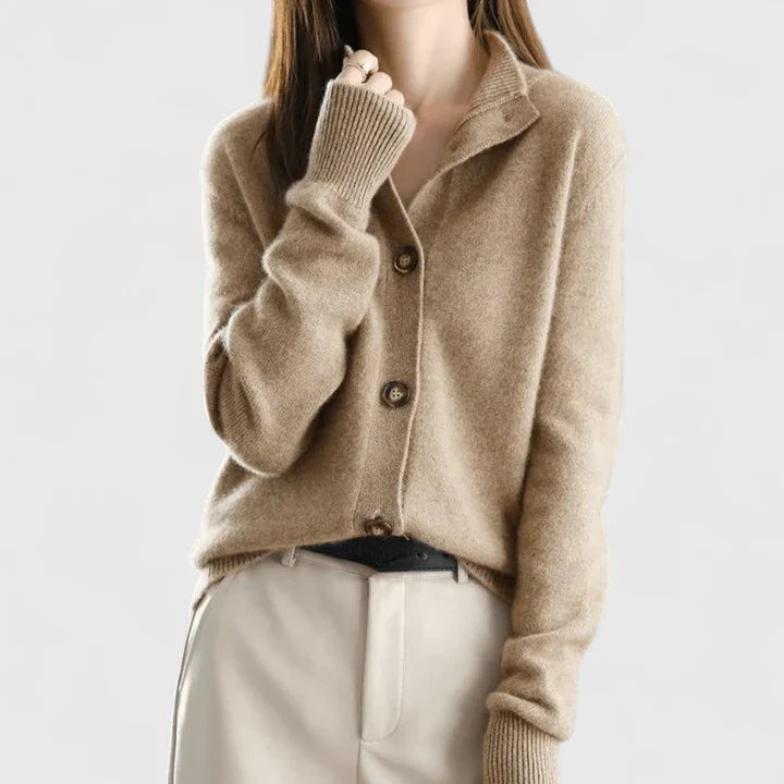 Sylvie | Cardigan Classico in Maglia 4