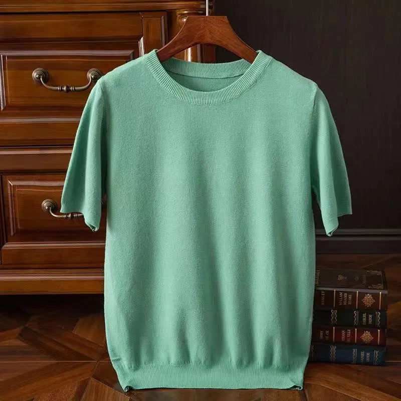 Rick - T-Shirt in Cashmere Morbido per Comfort Tutto il Giorno 9