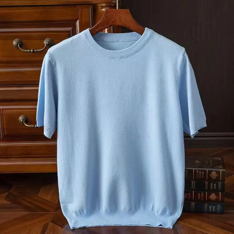 Rick - T-Shirt in Cashmere Morbido per Comfort Tutto il Giorno 4