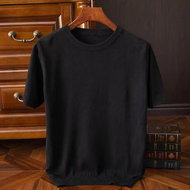 Rick - T-Shirt in Cashmere Morbido per Comfort Tutto il Giorno 7