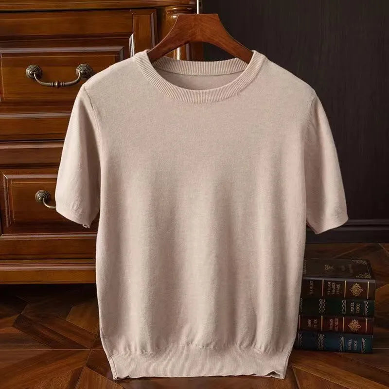 Rick - T-Shirt in Cashmere Morbido per Comfort Tutto il Giorno 8