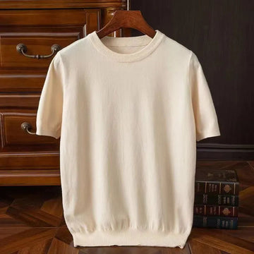 Rick - T-Shirt in Cashmere Morbido per Comfort Tutto il Giorno 0