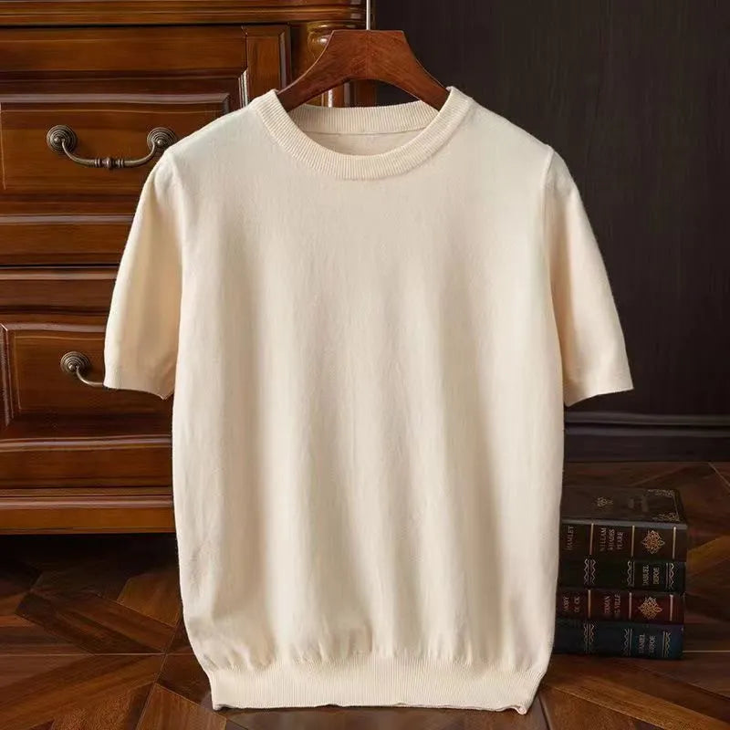 Rick - T-Shirt in Cashmere Morbido per Comfort Tutto il Giorno 0