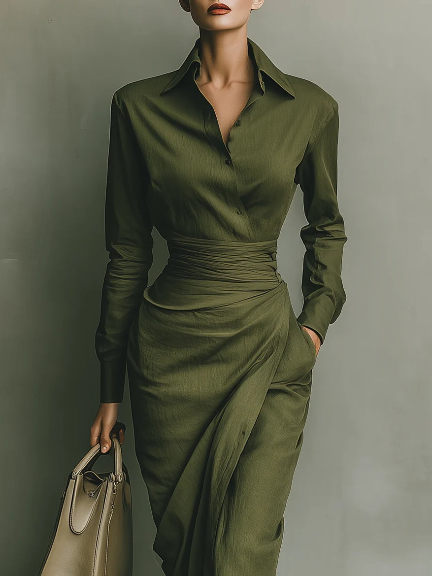 Tamariel | Vestito Camicia dalla Silhouette Avvolgente 1