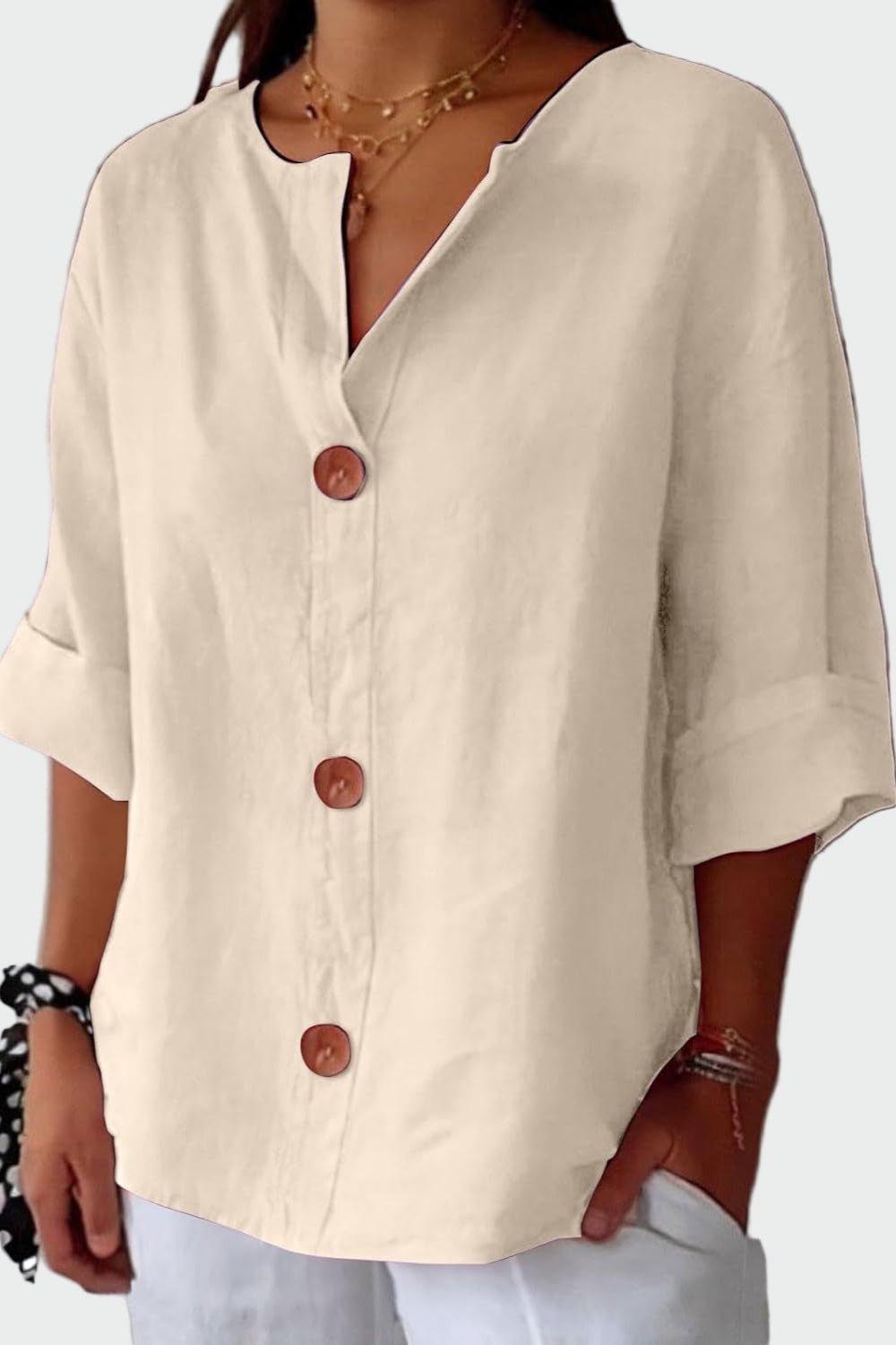 Thilde | camicia di lino 0