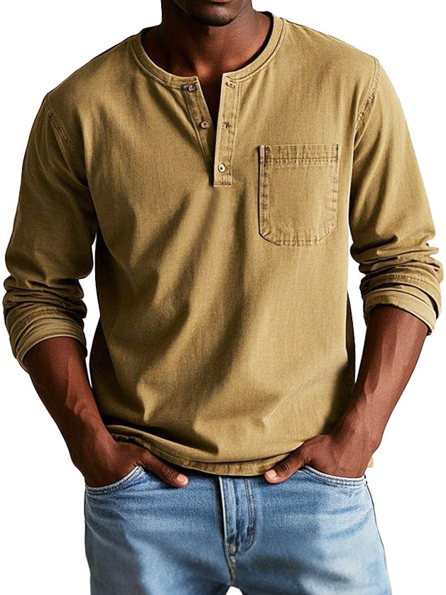 Thomas | Camicia Vintage a Maniche Lunghe 3