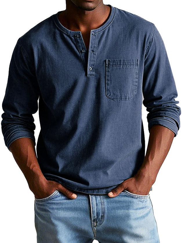 Thomas | Camicia Vintage a Maniche Lunghe 7