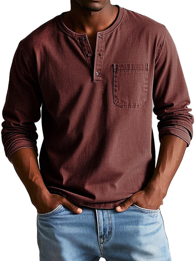 Thomas | Camicia Vintage a Maniche Lunghe 9