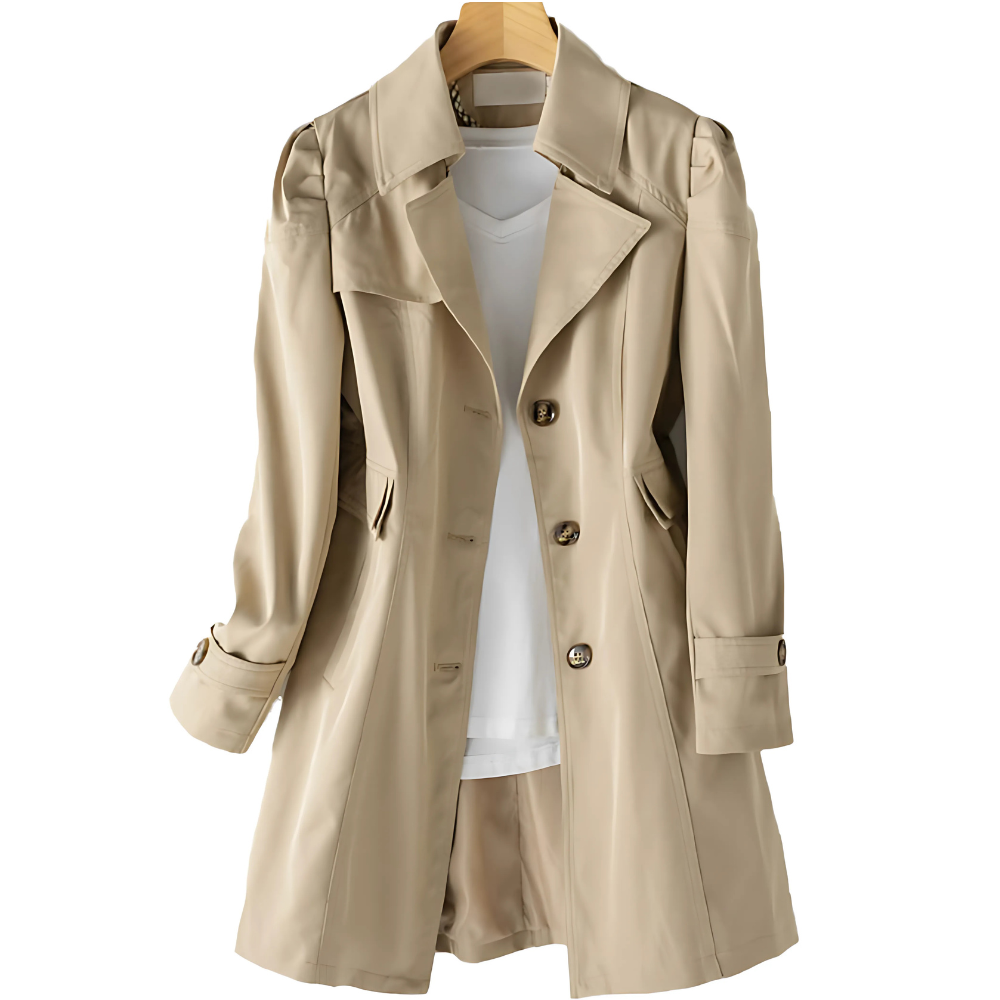 Trench Coat Donna | Linea Sagomata con Bottoni