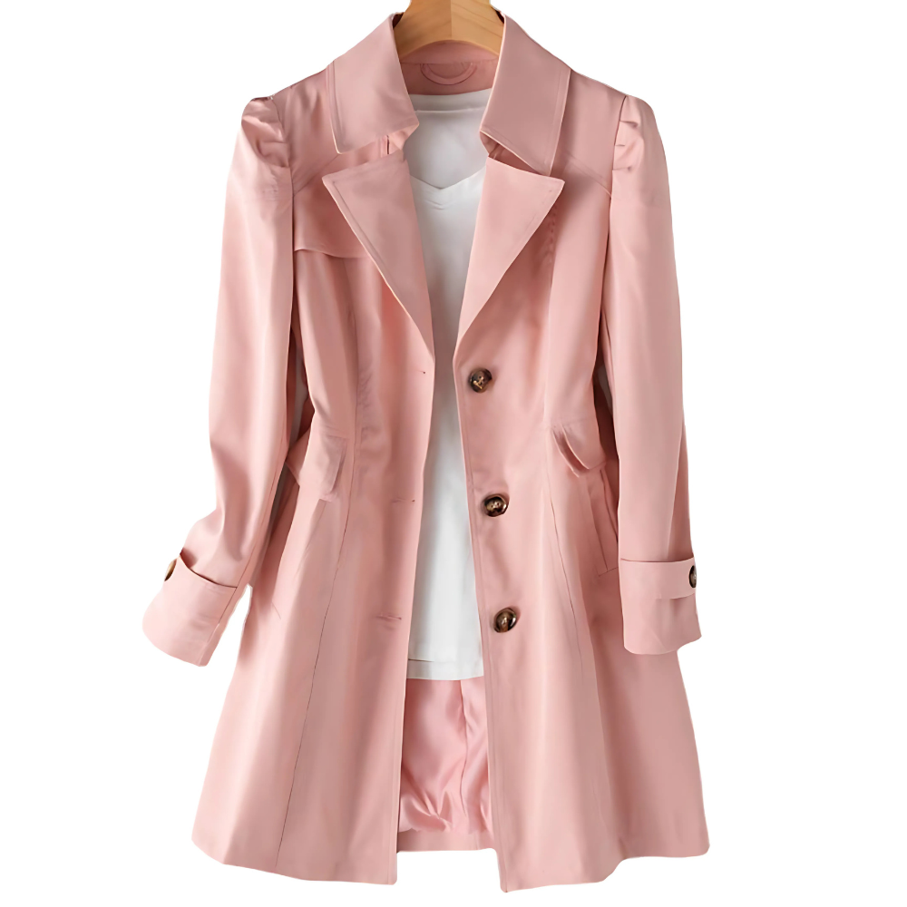Trench Coat Donna | Linea Sagomata con Bottoni