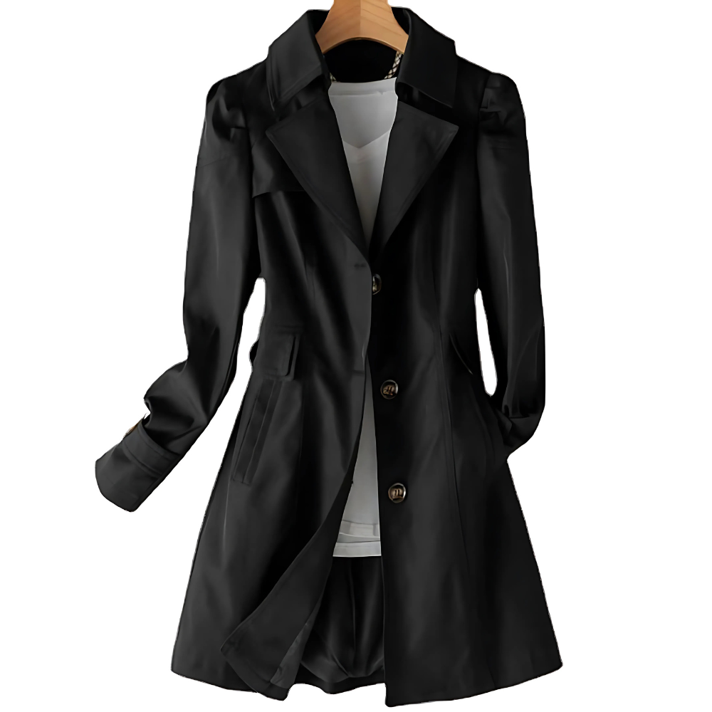 Trench Coat Donna | Linea Sagomata con Bottoni