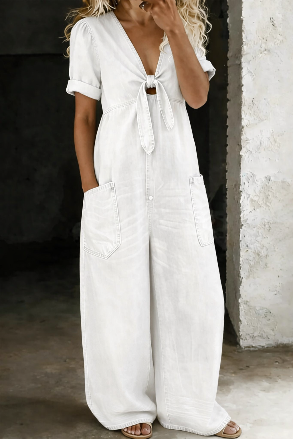 Tuta Donna Denim | Comfort Rilassato & Versatile