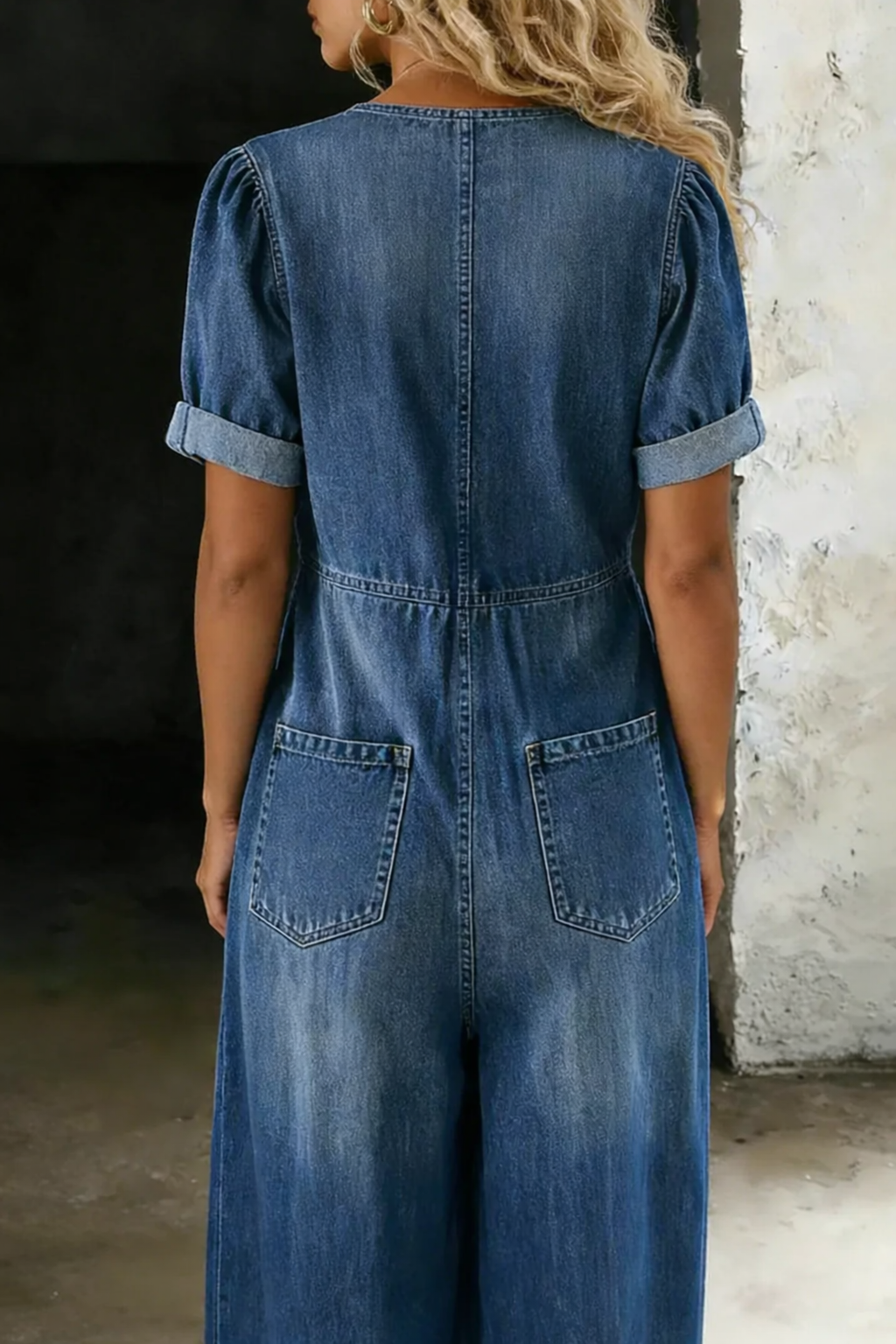 Tuta Donna Denim | Comfort Rilassato & Versatile