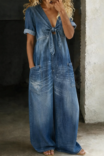 Tuta Donna Denim | Comfort Rilassato & Versatile
