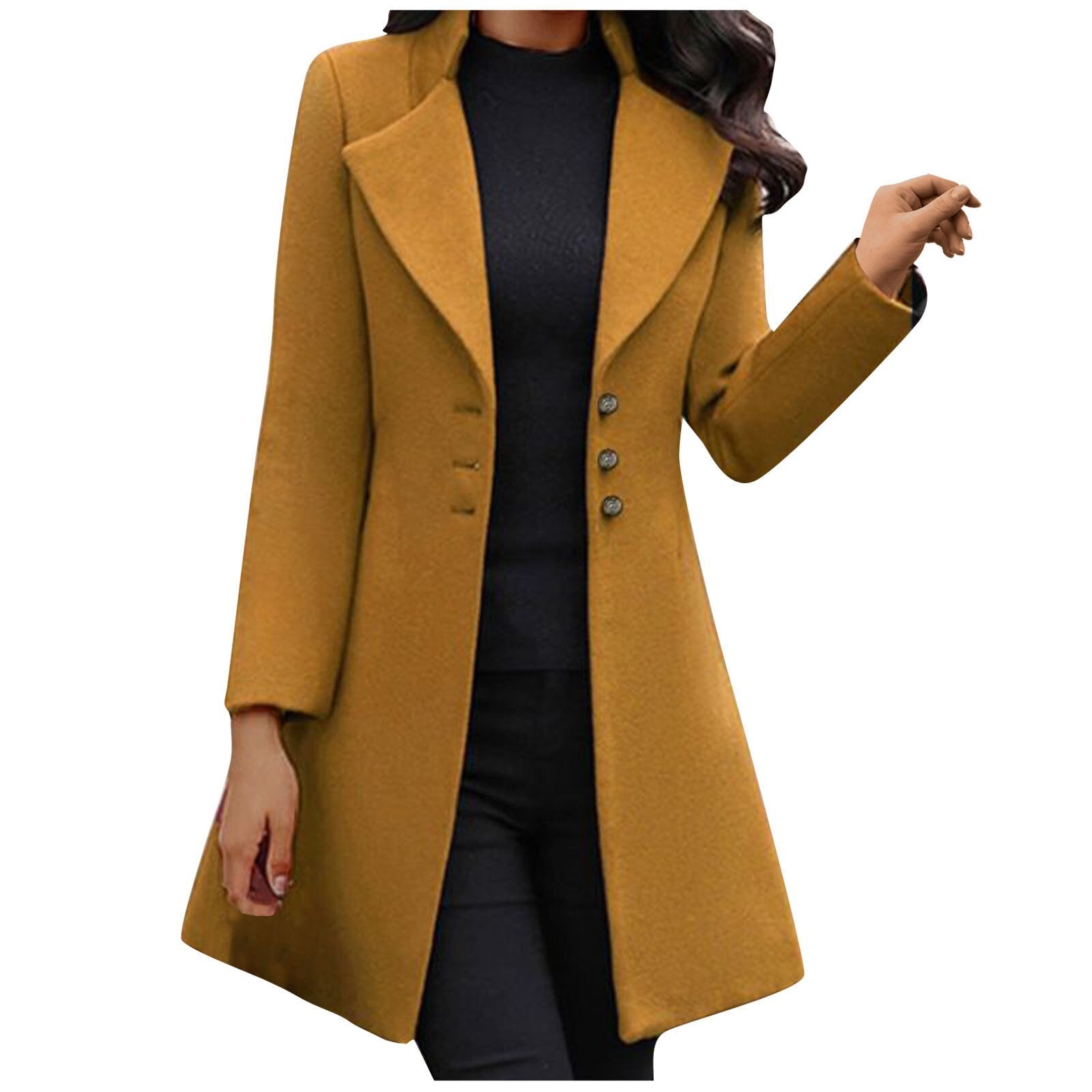 VINCI | Cappotto Italiano In Lana a Maniche Lunghe 2