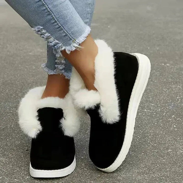 Velvet Ankle Boots for Women – Cozy &amp; Stylish Comfort