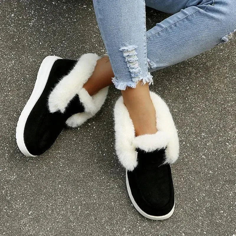 Velvet Ankle Boots for Women – Cozy &amp; Stylish Comfort