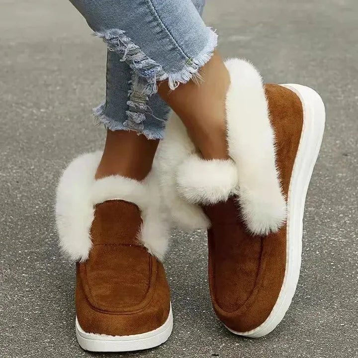 Velvet Ankle Boots for Women – Cozy &amp; Stylish Comfort