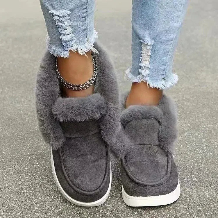 Velvet Ankle Boots for Women – Cozy &amp; Stylish Comfort
