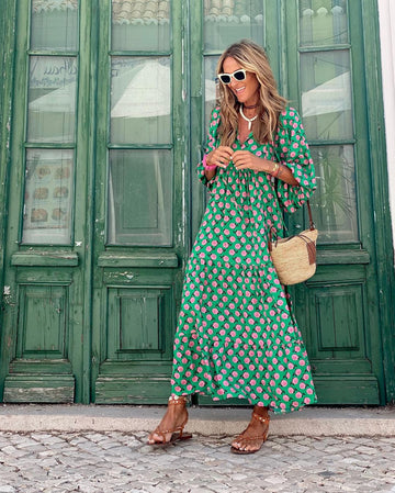 Vestito Lungo Donna | Stile Boho & Vestibilità Fluida