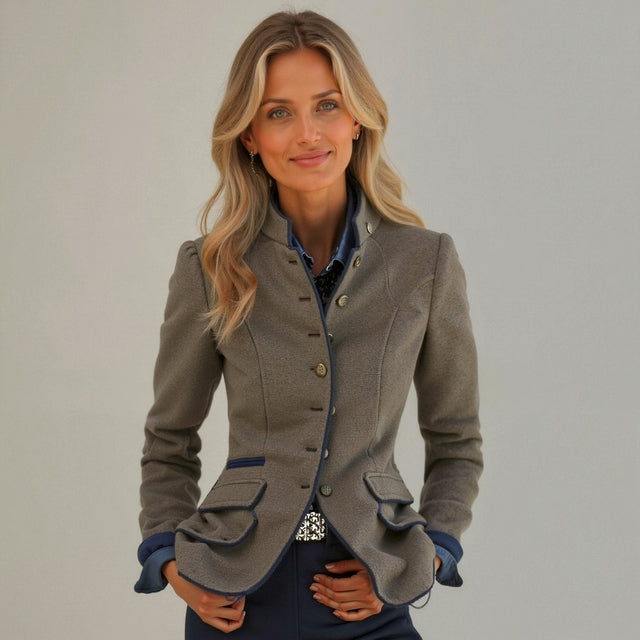 Victoria – Cardigan Elegante Con Colletto Alto 0