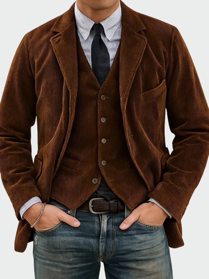 WAYNE™ | Blazer Strutturato Premium con Eleganza Su Misura 1