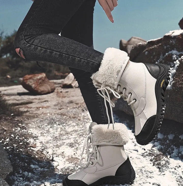 Waterproof Fleece Boots for Women – Stylish &amp; Cozy