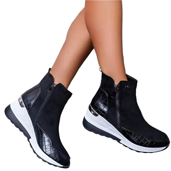 Wedge Heel Winter Boots for Women – Stylish &amp; Cozy Comfort