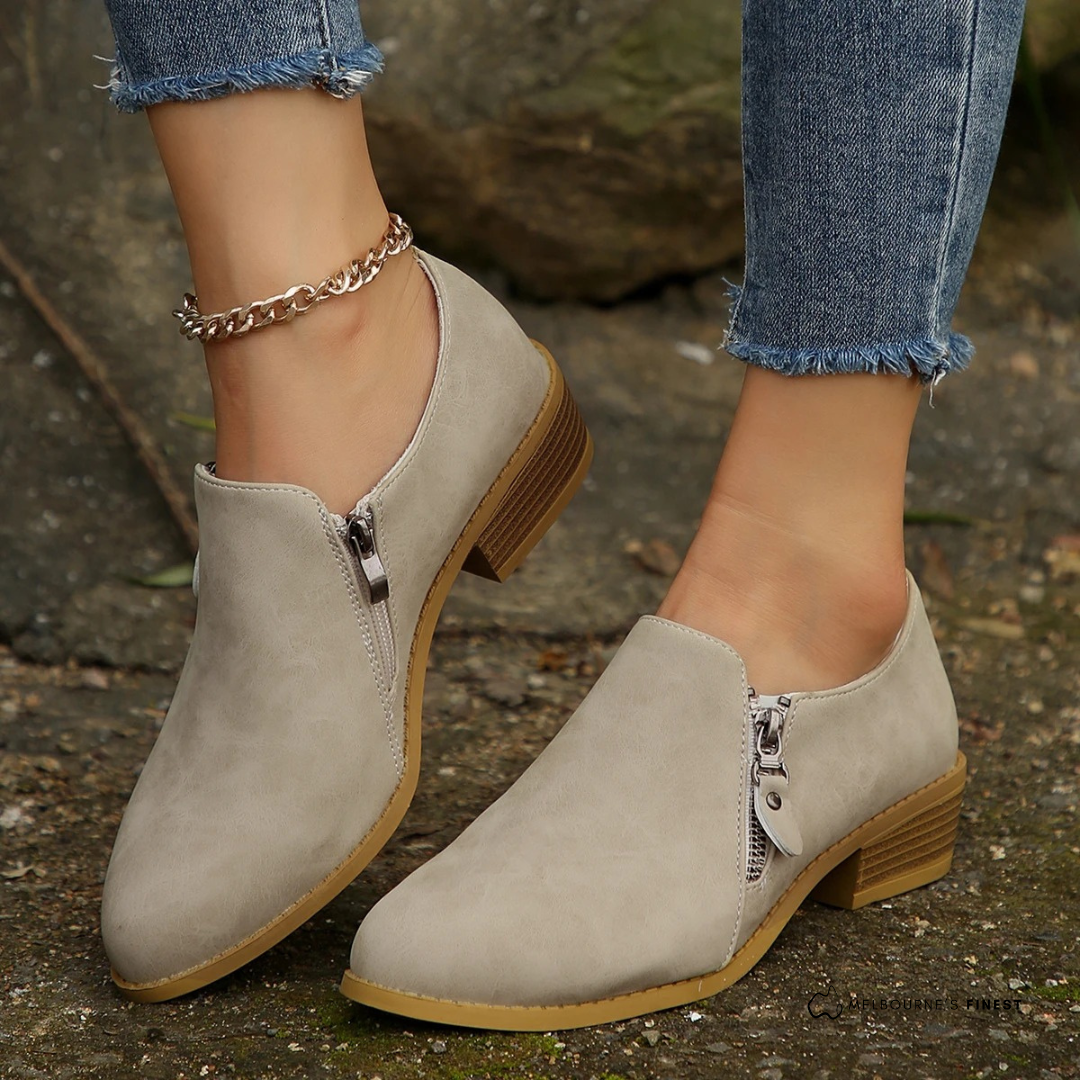 Women's Ankle Boots | Orthopaedic Support & Easy Zip-Up 1