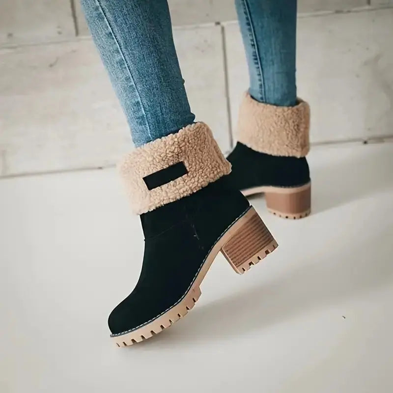 Suede Ankle Boots for Women – Elegant &amp; Comfortable Winter Style