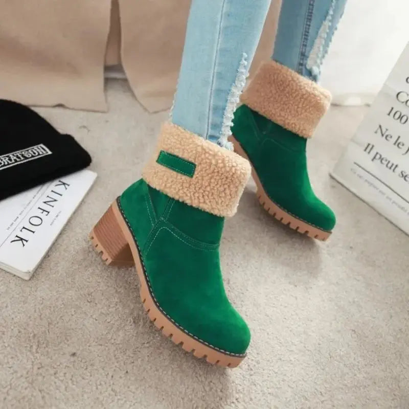 Suede Ankle Boots for Women – Elegant &amp; Comfortable Winter Style